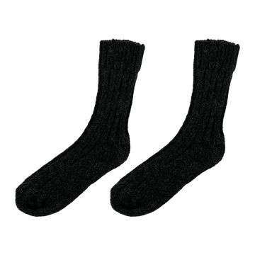 Alpaca Socks Dark Grey