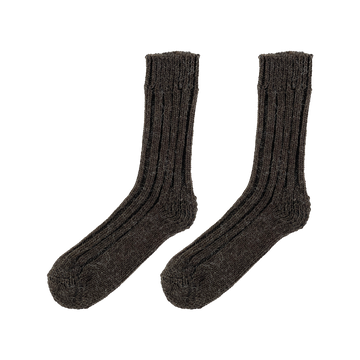 Alpaca Socks Brown