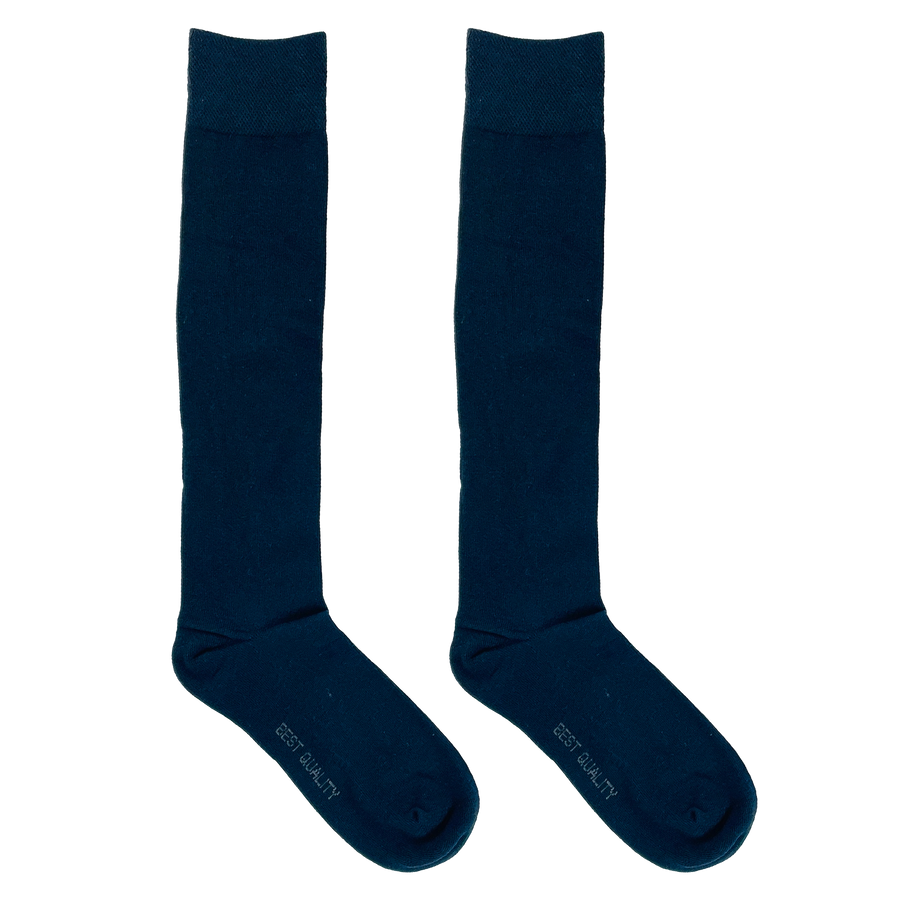 Knee High Socks Dark Blue