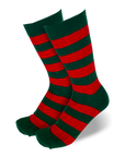 Rugby Stripe Red Green