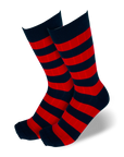 Rugby Stripe Red Blue